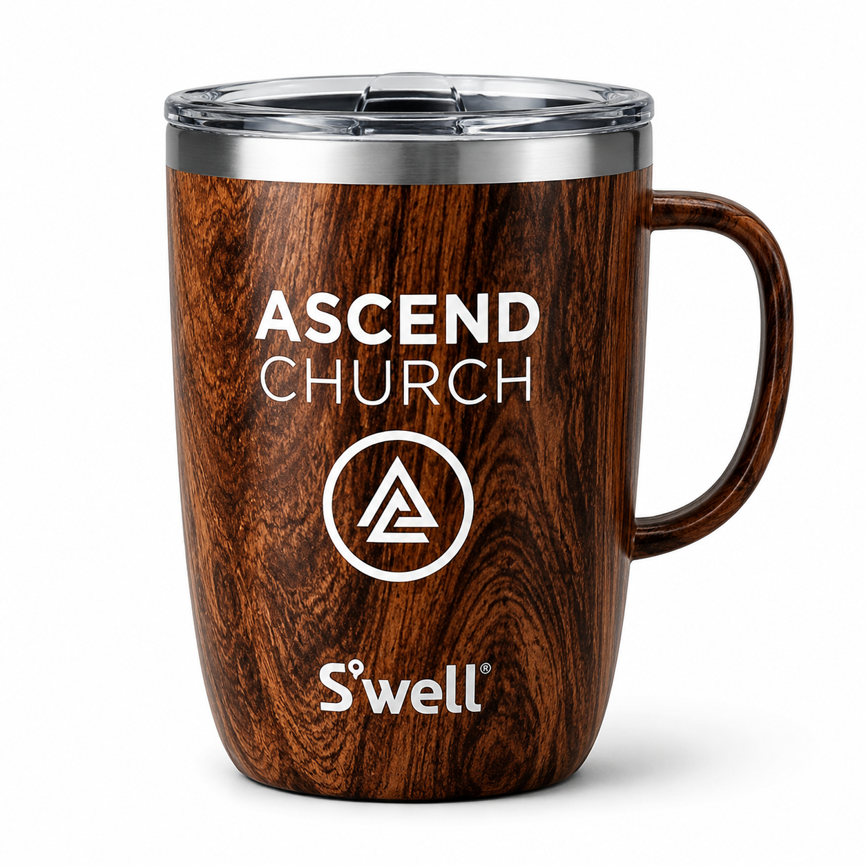 Teak Wood Coffee Tumbler