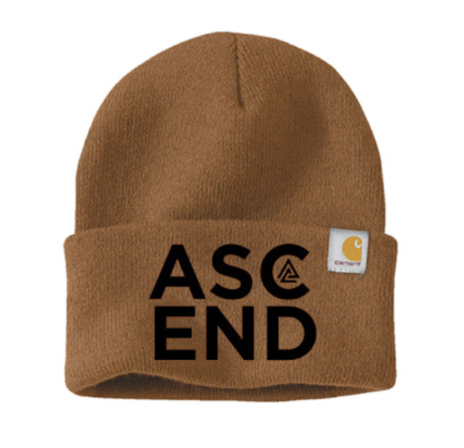 Carhartt Ascend Beanie - Carhartt Brown